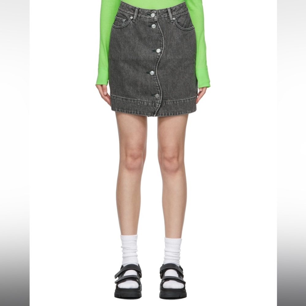 GANNI Denim Skirt